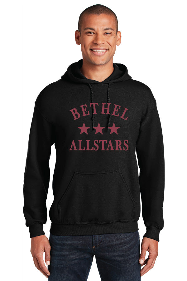 Bethel Allstar Junior Wrestling Adult Hooded Sweatshirt