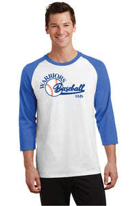 Spanaway Middle School Baseball Raglan Jersey Shirt