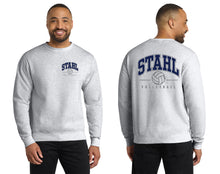 Stahl Storm Volleyball 2 Print Crewneck Sweatshirt