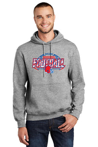 Spanaway Middle School Warrior Football Hooded Sweatshirt