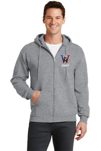 Spanaway Middle School Staff Full Zip Hoodie Design 5