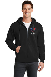 Spanaway Middle School Staff Full Zip Hoodie Design 5