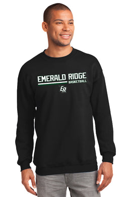 Emerald Ridge Basketball Crewneck Sweatshirt